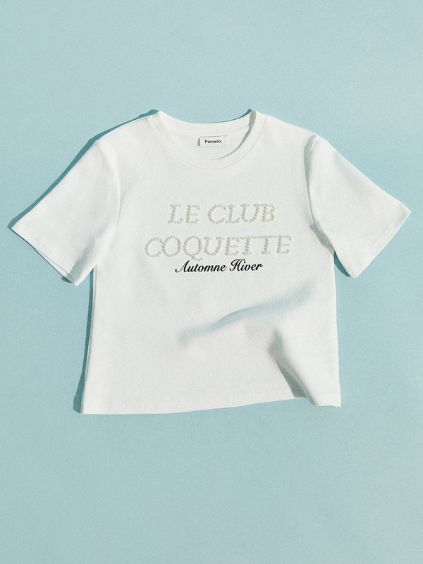 pomelo Pomelo Graphic Print Tee - White