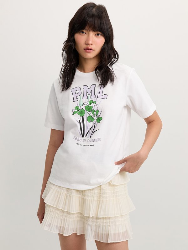 pomelo Pomelo Graphic Print Tee - White