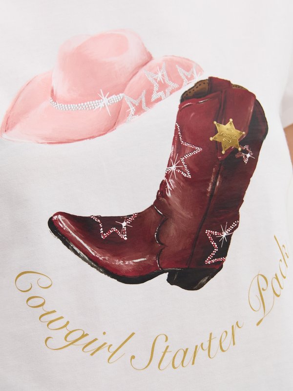 Pomelo Pomelo Graphic Print Tee - White