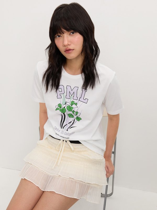Pomelo Pomelo Graphic Print Tee - White