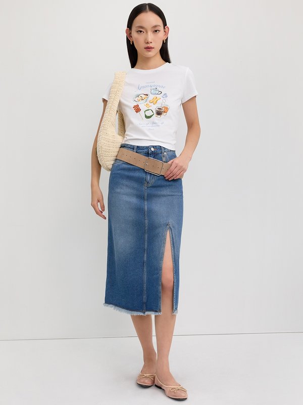 Pomelo Pomelo Grapphic Tee - White