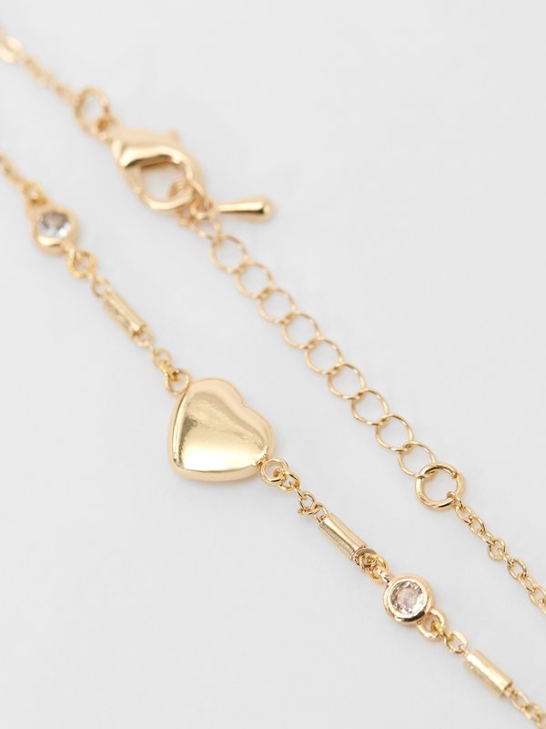 Pomelo Pomelo Heart Bracelet - Multi Color