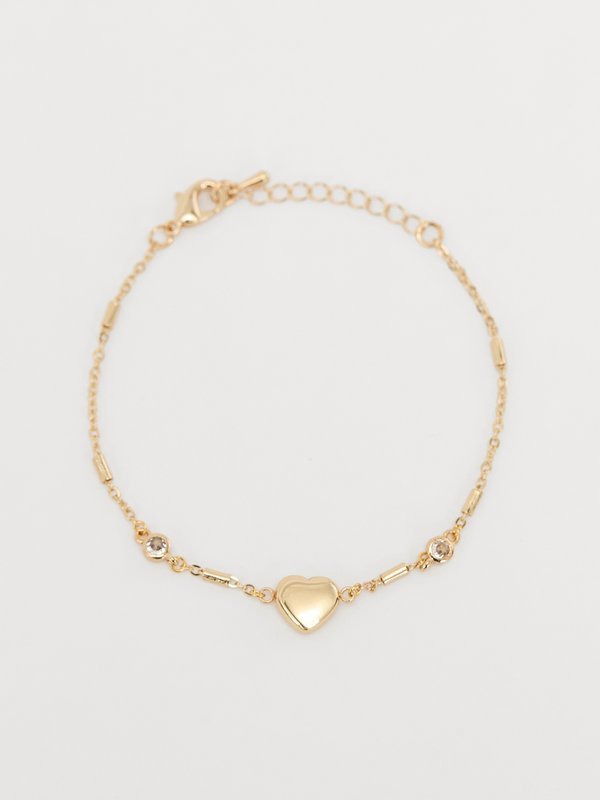 pomelo Pomelo Heart Bracelet - Multi Color