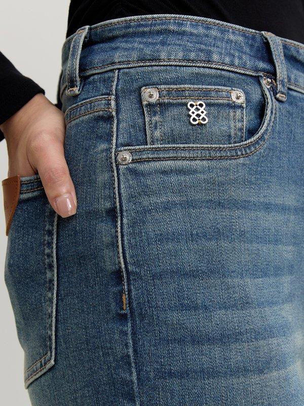 Pomelo Pomelo High-Waisted Jeans - Blue