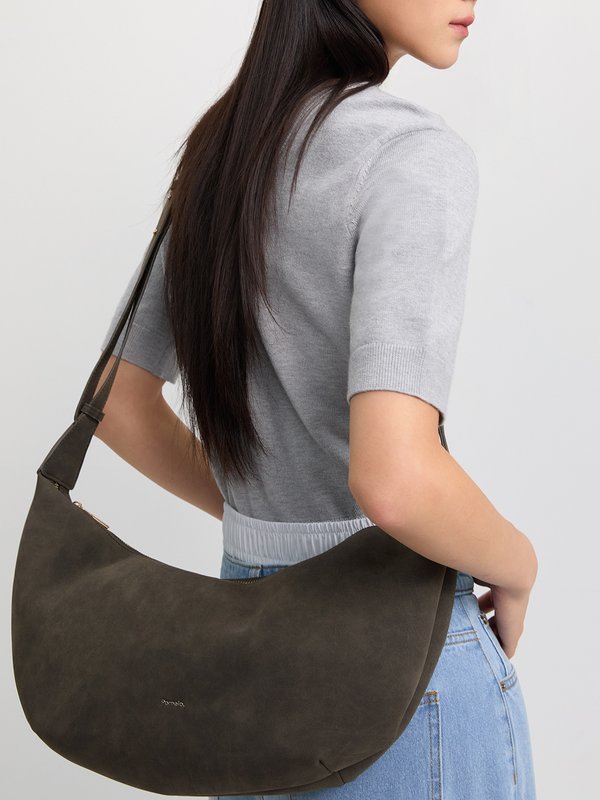 Pomelo Pomelo Hobo Crossbody Bag - Green