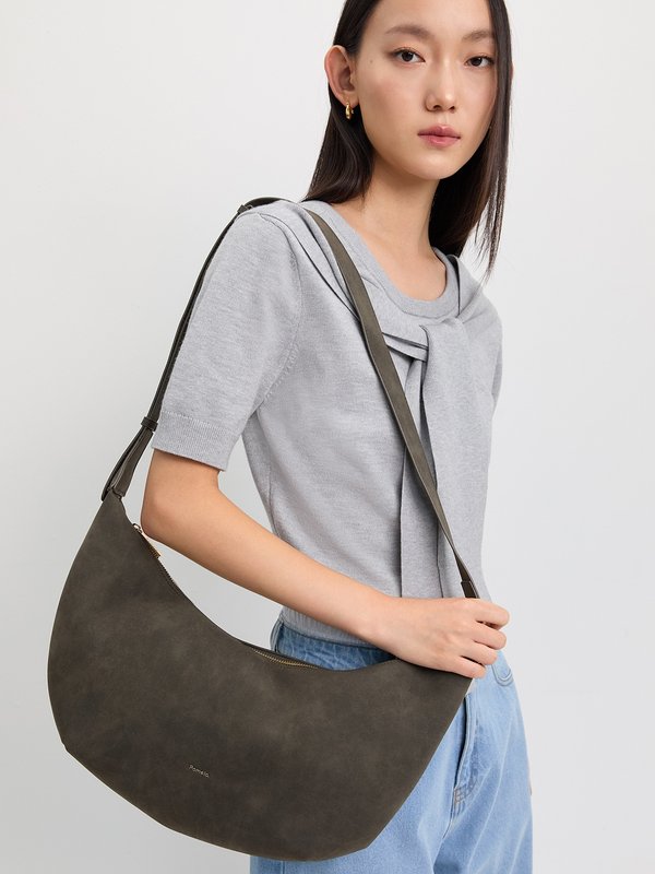pomelo Pomelo Hobo Crossbody Bag - Green