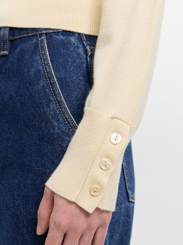 Pomelo Pomelo Knitted Cardigan - Yellow