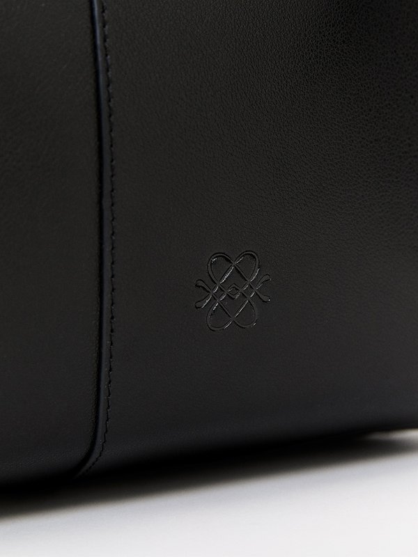 Pomelo Pomelo Knot Shoulder Tote Bag - Black