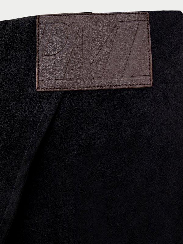 Pomelo Pomelo Layered Mini Skirt - Black