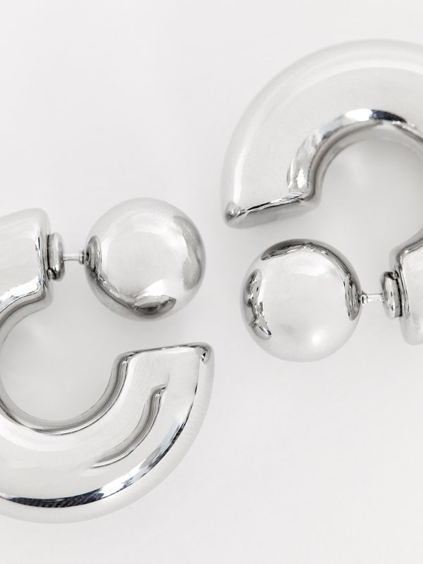 Pomelo Pomelo Looped Earrings - Multicolor