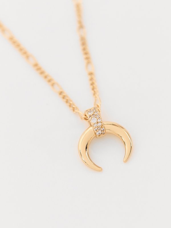 Pomelo Pomelo Lunar Pendant Necklace - Multicolor