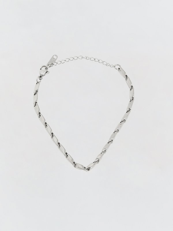 pomelo Pomelo Luxe Link Necklace - Silver