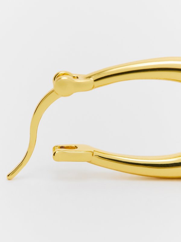 Pomelo Pomelo Luxe Loop Earrings - Gold