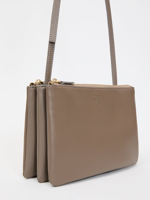 Pomelo Pomelo Multi-Compartment Shoulder Bag - Gray