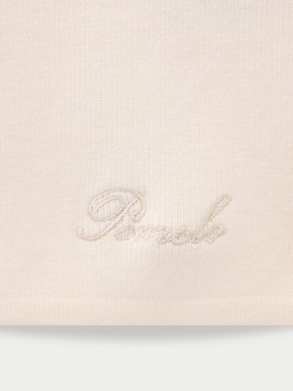 Pomelo Pomelo One-Button Knit Cardigan - Ivory