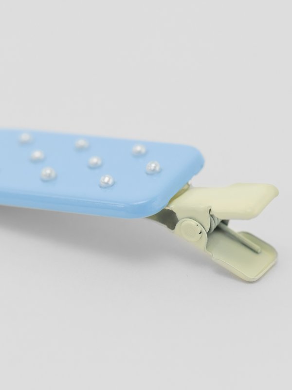 Pomelo Pomelo Pearl Hair Clip - Baby Blue