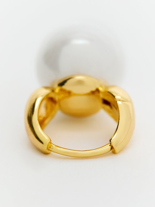 Pomelo Pomelo Pearlux Earrings - Gold