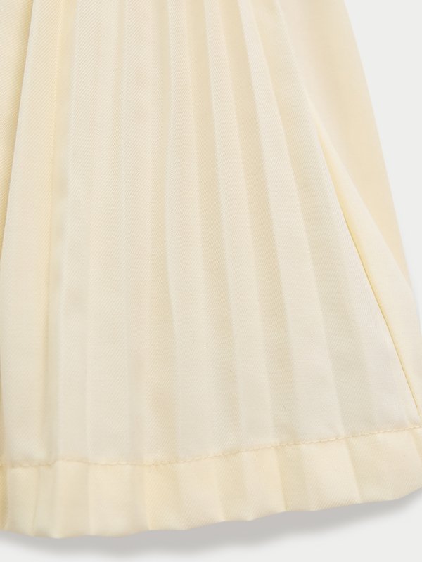 Pomelo Pomelo Pleated Mini Skirt - White