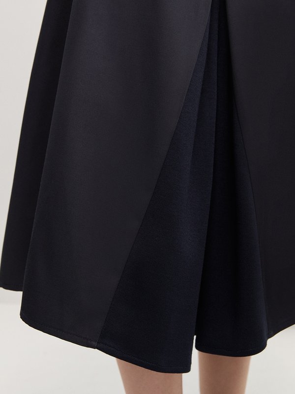Pomelo Pomelo Pleated Skirt - Navy