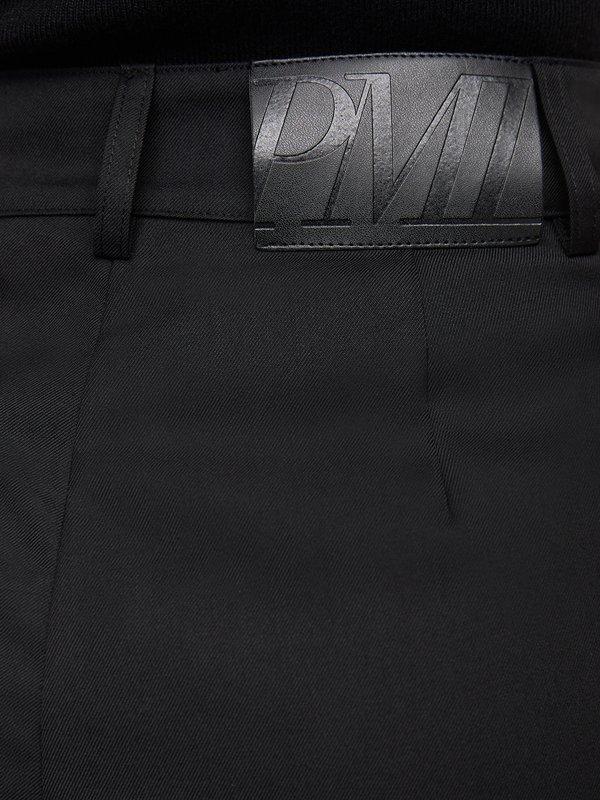 Pomelo Pomelo Pleated Wide-Leg Trousers - Black