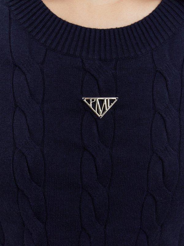 Pomelo Pomelo PML Knit Top - Navy