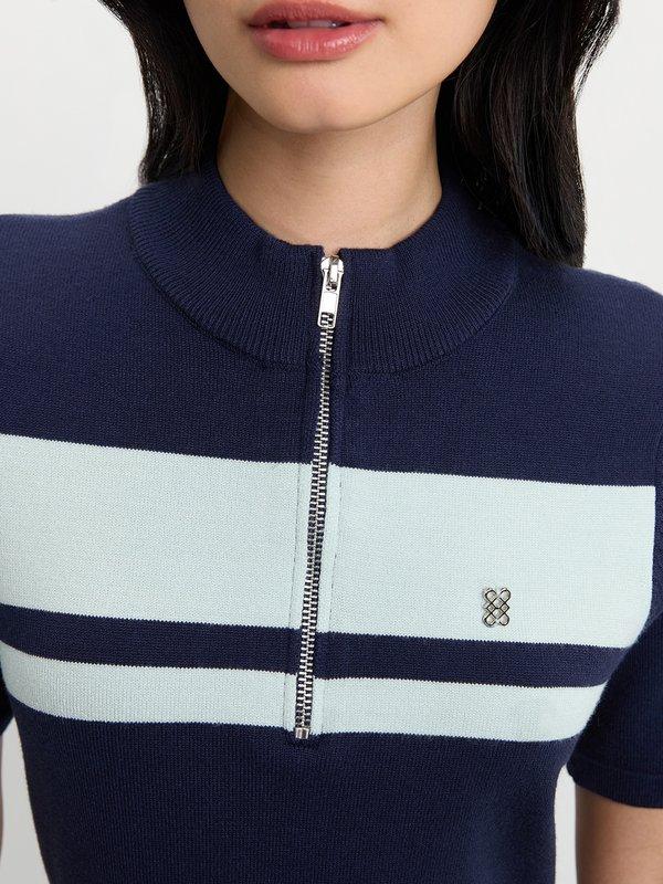 Pomelo Pomelo Polo Dress - Navy