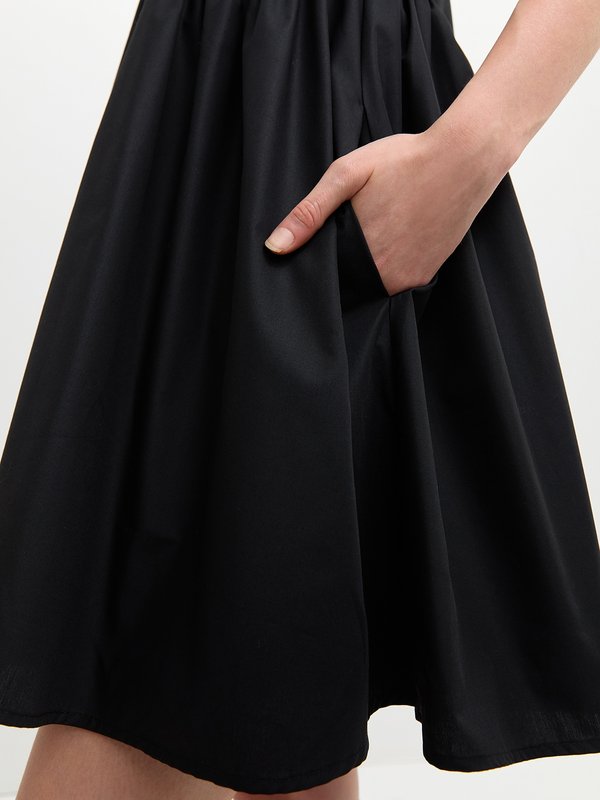 Pomelo Pomelo Puff Sleeve Dress - Black