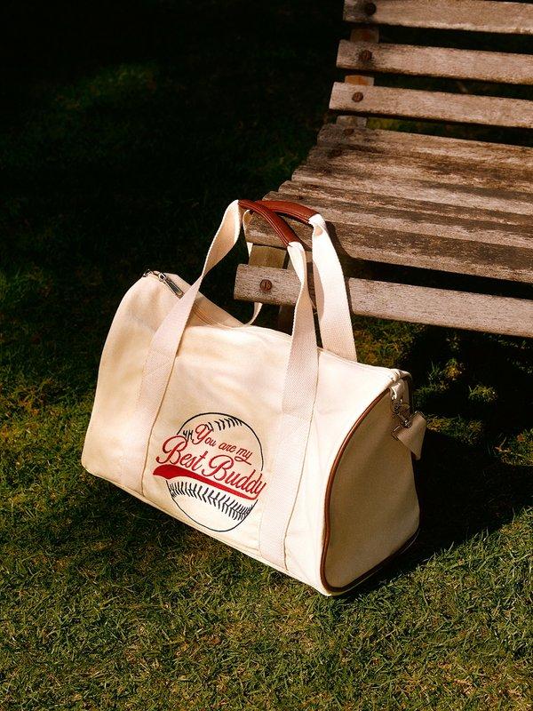 Pomelo Pomelo Puppy Duffle Bag - Off-White