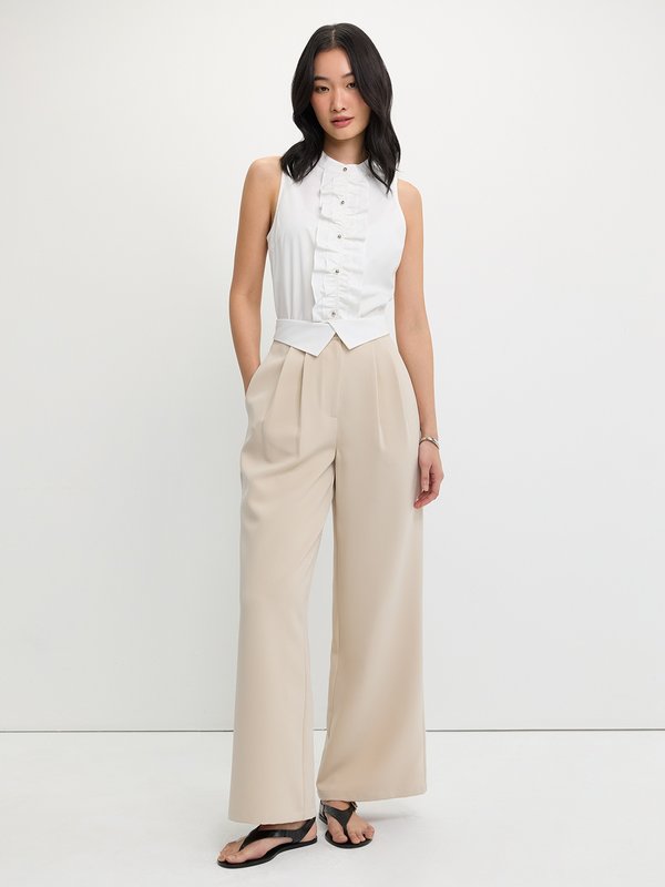 Pomelo Pomelo Ruffled Blouse - White