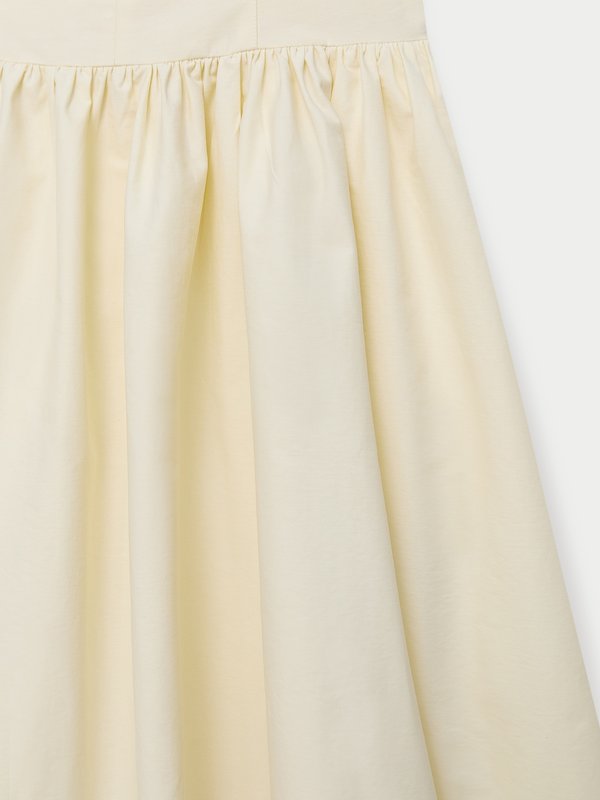 Pomelo Pomelo Ruffled Skirt Dress - Beige