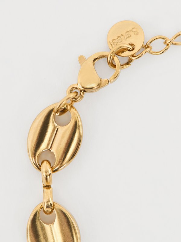 Pomelo Pomelo Shell Link Bracelet - Multi Color