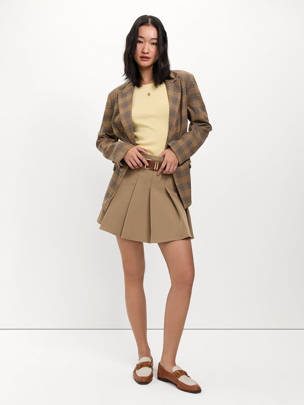 Pomelo Pomelo Sleeveless Knit Top - Yellow