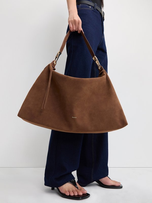 Pomelo Pomelo Slouch Shoulder Bag - Brown