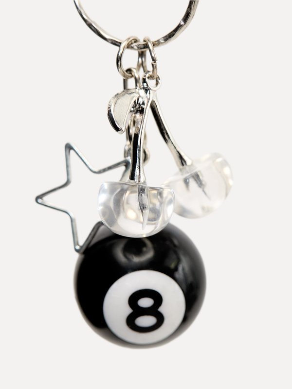 Pomelo Pomelo Star Billiard Keyring - Transparent