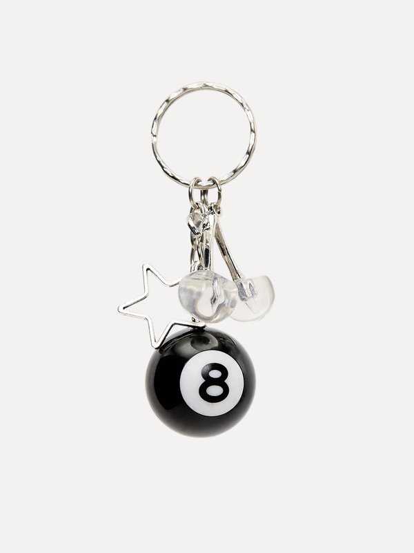 pomelo Pomelo Star Billiard Keyring - Transparent