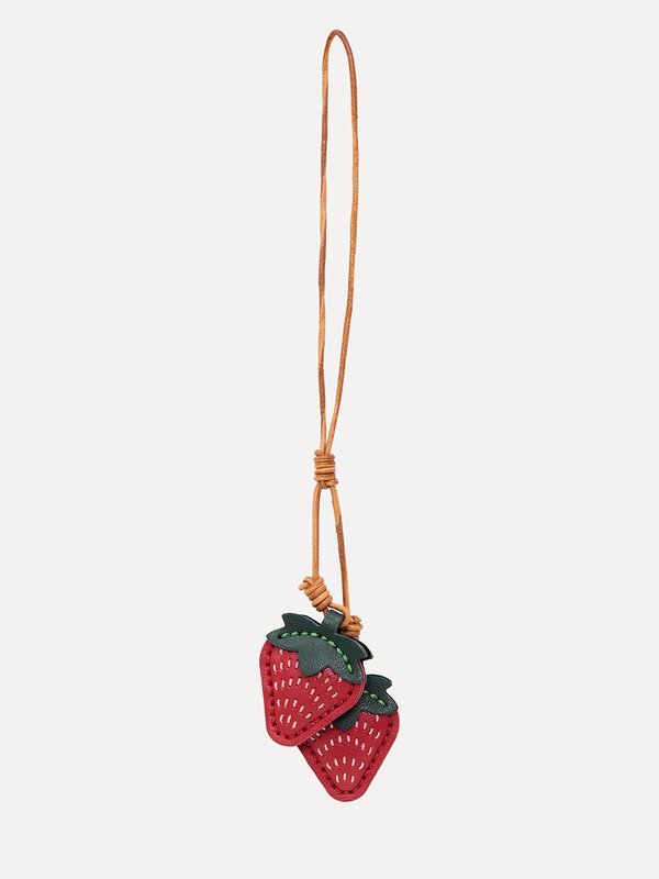 pomelo Pomelo Strawberry Keyring - Red