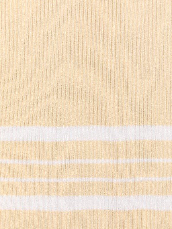 Pomelo Pomelo Striped Knit Top - Cream