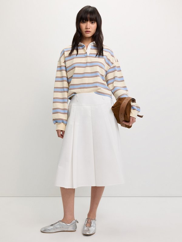 Pomelo Pomelo Striped Polo Shirt - Multi Color