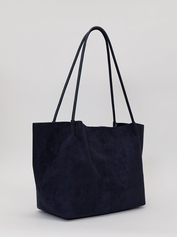 Pomelo Pomelo Suede Tote Bag - Navy
