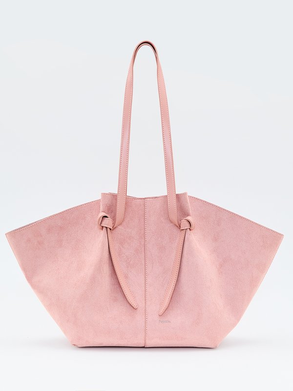 pomelo Pomelo Suede Tote Bag - Pink