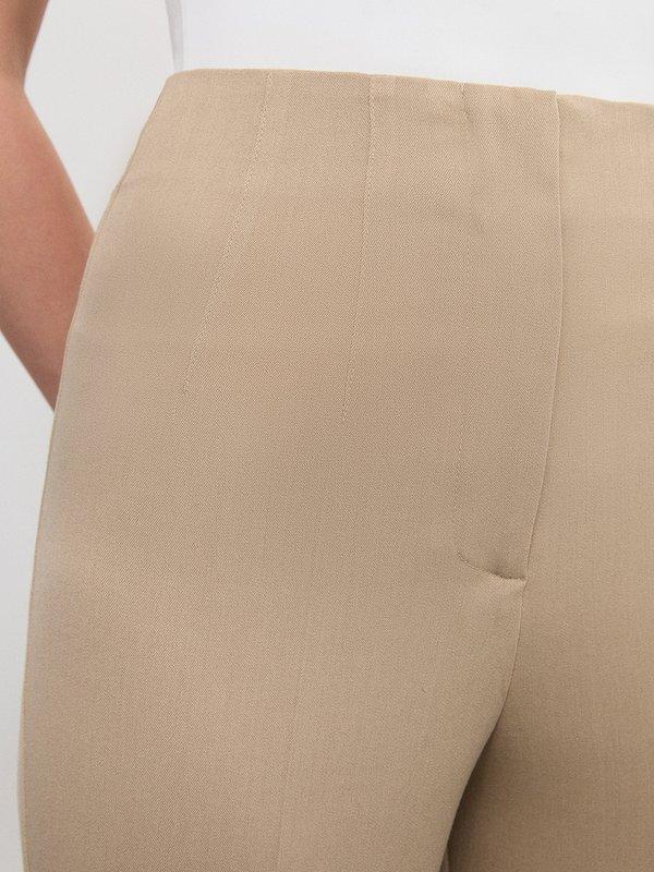 Pomelo Pomelo Tailored High-Waist Pants - Beige