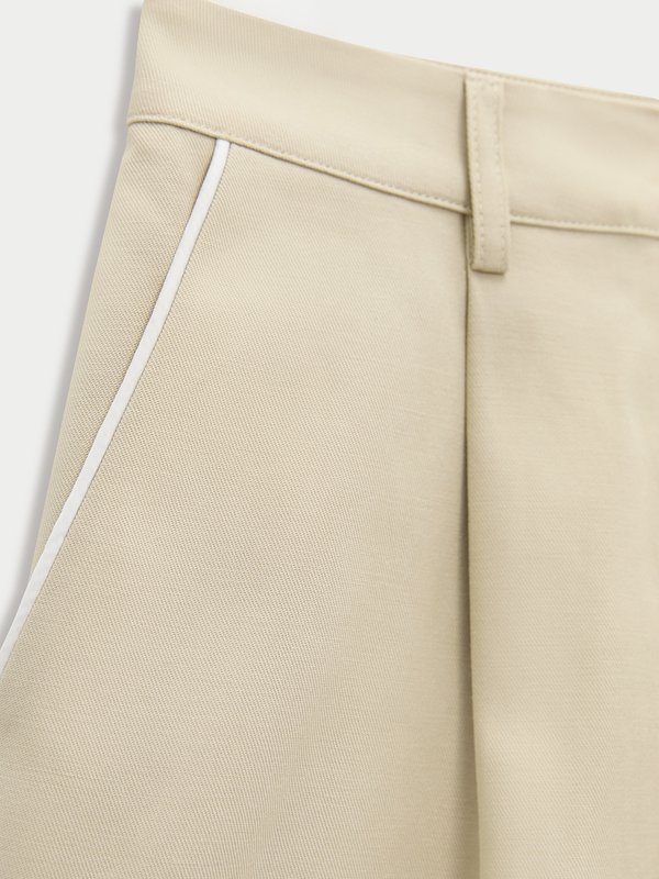 Pomelo Pomelo Tailored Shorts - Beige