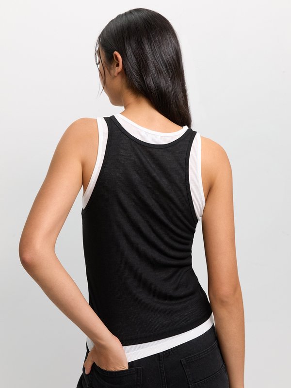 Pomelo Pomelo Tank Top - Black