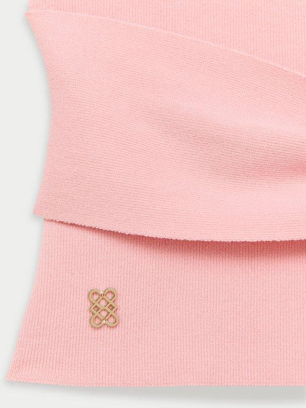 Pomelo Pomelo Tie Front Top - Pink