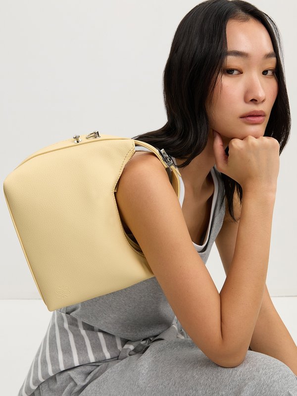 pomelo Pomelo Top Handle Bag - Yellow