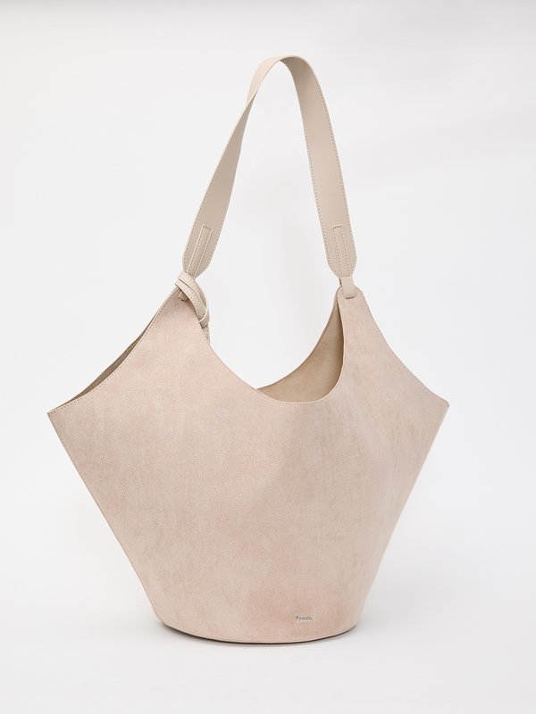 Pomelo Pomelo Tote Bag With Coin Purse - Beige/ Taupe