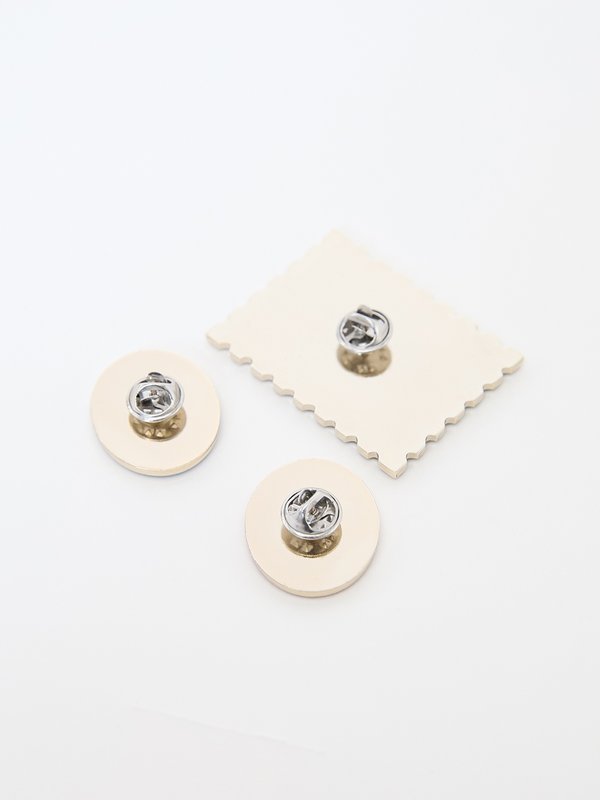 Pomelo Pomelo Tuk Tuk Brooch Pins Set - Multi Color