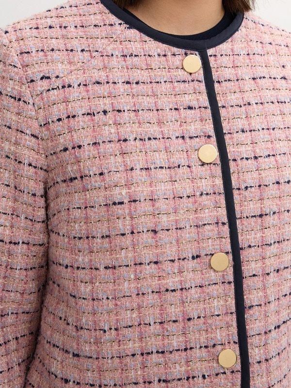 Pomelo Pomelo Tweed Jacket - Pink