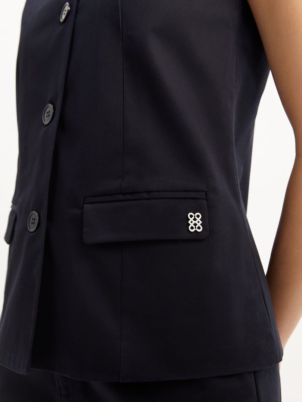 Pomelo Pomelo Vest - Navy