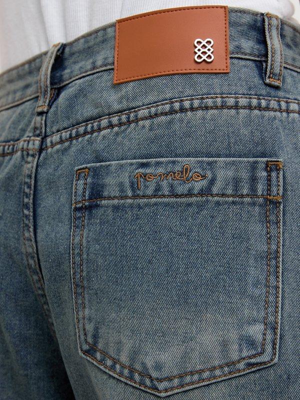 Pomelo Pomelo Wide Leg Jeans - Blue